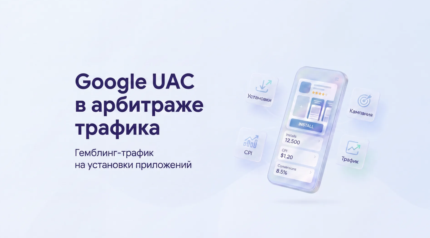Google UAC под гемблинг трафик